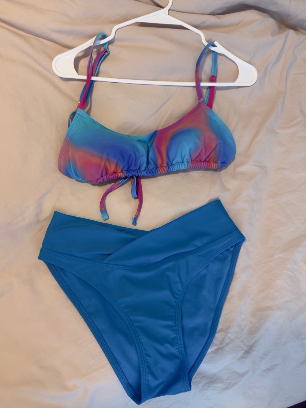 wild fable Bright Teal Swim Top